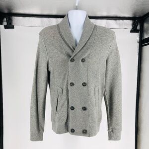 Men's H&M 8-Button Cardigan Grey Long Sleeve Sweater Size: S